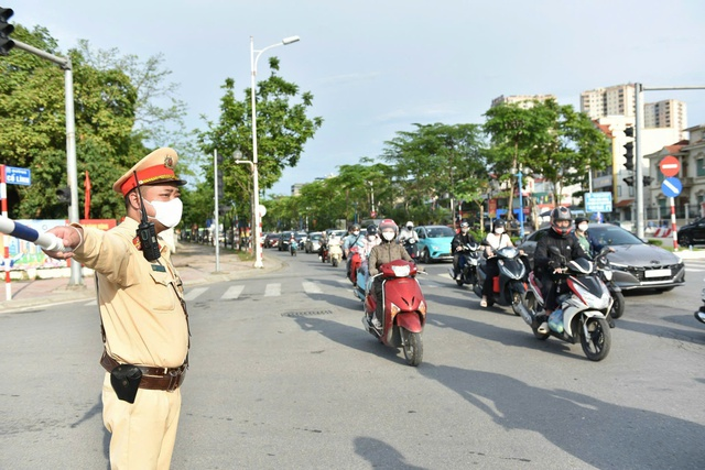 Hà Nội phân luồng giao thông dịp nghỉ Tết